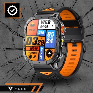 SMARTWATCH SPORTOWY MĘSKI POŁĄCZENIA BLUETOOTH WODOODPORNY PL MENU 2