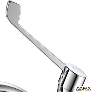 Bateria umywalkowa Avapax Medico stojąca chrom (ABME1511M1) 12