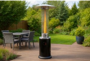 Falon-Tech Ogrzewacz gazowy MultiGarden 9kW hartowane szkło 2