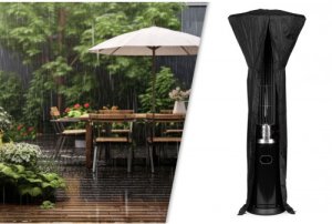 Falon-Tech Ogrzewacz gazowy MultiGarden 9kW hartowane szkło 3