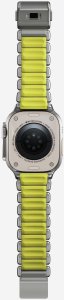 NOMAD Stratos Band - tytanowa bransoleta do Apple Watch 49mm z FKM (natural titanium, volt FKM) 11