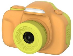 myFirst Camera 3 - aparat cyfrowy dla dzieci z gumowym etui ochronnym, ekranem 2" IPS, rozdzielczości 16MP i dwoma obiektywami (yellow) 2