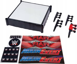 Figurka Mattel WWE Main Event Ring + naklejki (JDJ20) 3