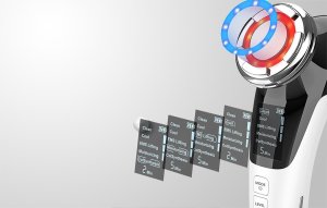 Masażer ultradźwiękowy do twarzy ANLAN 01-ADRY11-001 (różowy) 3