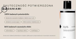 Syis dwufazowy płyn do demakijażu oczu i ust 250 ml 2