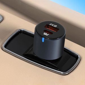 Ładowarka samochodowa do telefonu 12V USB-C 100W | USB-C | USB-A | QC | PD 5