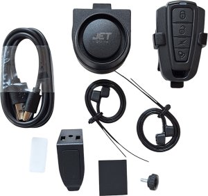 JET A2  Inteligentny alarm rowerowy 115 dB z pilotem 2