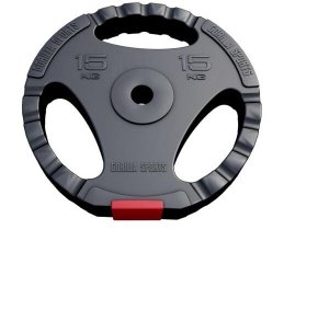 Gorilla Sports Obciążenie z uchwytami 15 kg, 30 mm 6