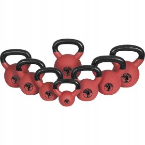 Kettlebell Gorilla Sports Kettlebell powlekany 4 kg 7
