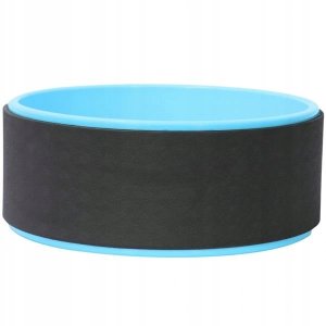 Koło do Jogi i Pilatesu niebieskie Gorilla Sports Yoga Wheel Roller Fitness do 200 kg 2
