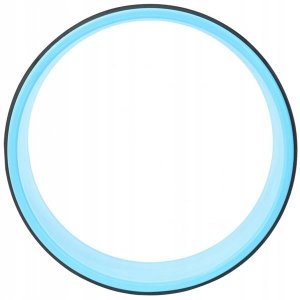 Koło do Jogi i Pilatesu niebieskie Gorilla Sports Yoga Wheel Roller Fitness do 200 kg 4