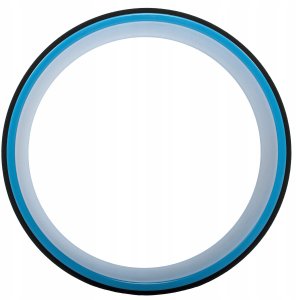 Koło do Jogi i Pilatesu niebieskie Gorilla Sports Yoga Wheel Roller Fitness do 200 kg 7