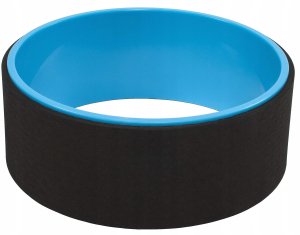 Koło do Jogi i Pilatesu niebieskie Gorilla Sports Yoga Wheel Roller Fitness do 200 kg 10
