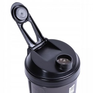 Gorilla Sports Shaker 500ml czarny z przegrodą 4