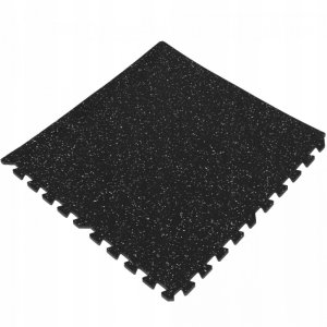 Gorilla Sports Maty ochronne podłogowe, 4 sztuki, czarny, 50 x 50 cm x 2 cm 2