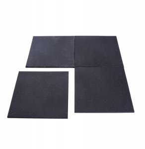 Gorilla Sports Maty ochronne podłogowe, 4 sztuki, czarny, 50 x 50 cm x 2 cm 5