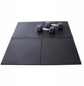 Gorilla Sports Maty ochronne podłogowe, 4 sztuki, czarny, 50 x 50 cm x 2 cm 7