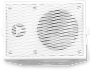 Zestaw białych głośników naściennych 8x 4'' z 2-strefowym  wzmacniaczem one size 13