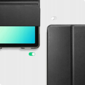 Etui Spigen Smart Fold do Samsung Galaxy Tab Tab A9 / A11 8.7 X110 / X115 / X133 / X135 Matte Black 7