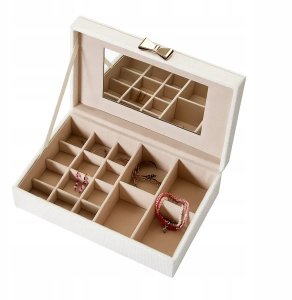 Home Styling Collection Szkatułka na biżuterię z kokardą, 25 x 7,5 x 15,5 cm 4