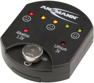 Ansmann Ansmann Coin cell tester, CR1620, Alkaline, Lithium, Black 2