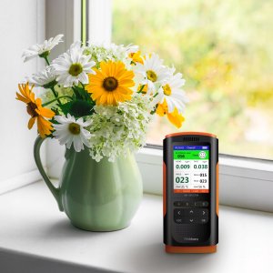 Stacja Jakości Powietrza UP900 7w1 PM2.5 PM10 HCHO TVOC USB Webber 9