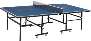 Stół do tenisa stołowego inSPORTline Wzmacniany stół do tenisa z siatką na kółkach inSPORTline Pinton Kolor Niebieski () - 6849-2 1
