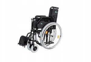 Reha Fund Stalowy wózek inwalidzki RF-1 Cruiser Czarny 48cm 5