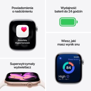 Smartwatch Apple Watch 11 GPS 42mm Silver Alu Sport Band M/L Fioletowy  (MEU74WF/A) 3