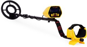 Wykrywacz metali detektor 3 tryby do poszukiwań złota srebra monet pinpoint LCD 4