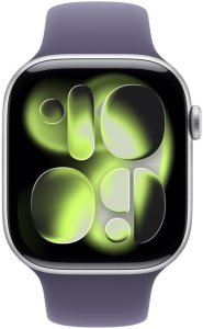 Smartwatch Apple Watch 11 GPS 42mm Silver Alu Sport Band S/M Fioletowy  (MEU64WF/A) 2