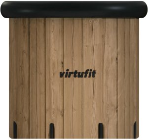 Virtufit Wanna lodowa XXL - 375 litrów - imitacja drewna - z akcesoriami (VF13079) 17