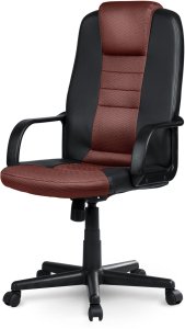 Krzesło biurowe Sofotel 518B Czarno-brązowe 14