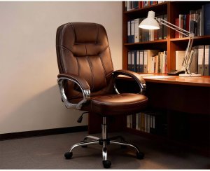 Krzesło biurowe Sofotel 355 Brązowe 13