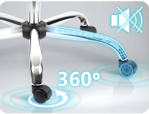 Krzesło biurowe Sofotel 355 Brązowe 8