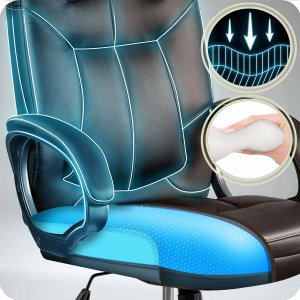 Krzesło biurowe Sofotel 355 Brązowe 9