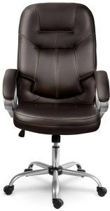 Krzesło biurowe Sofotel 355 Brązowe 10
