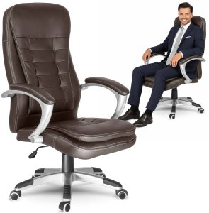 Krzesło biurowe Sofotel 322 Brązowe 2