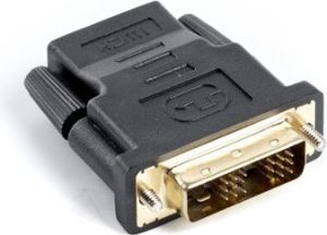 Adapter AV Lanberg HDMI - DVI-D czarny (AD-0013-BK) 1