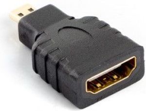 Adapter AV Lanberg HDMI Micro - HDMI czarny (AD-0015-BK) 2