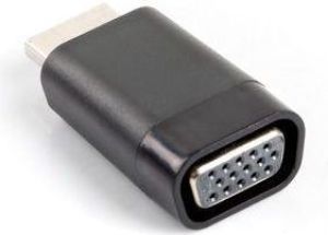 Adapter AV Lanberg HDMI - D-Sub (VGA) czarny (AD-0016-BK) 2