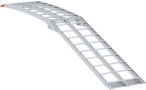 vidaXL Rampa załadunkowa Srebrny 178 x 29 x 14 cm Aluminiowy 4