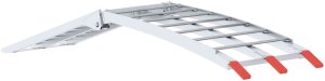 vidaXL Rampa załadunkowa Srebrny 178 x 29 x 14 cm Aluminiowy 7
