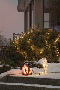 Konstsmide Cable reel, Fairy lights, Black, Red, Plastic, IP44, Black, 1200 bulb(s) 5