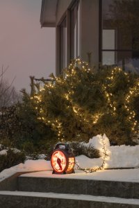 Konstsmide Cable reel, Fairy lights, Black, Red, Plastic, IP44, Black, 1200 bulb(s) 8