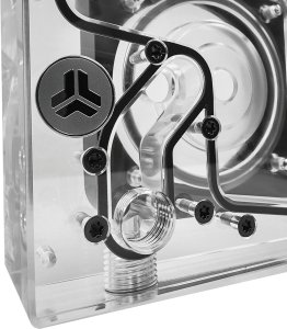Stealkey Customs SC ResPro 360 D5/DDC D-RGB zbiornik wyrównawczy, Acryl - transparent, 360mm 3