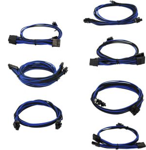 EVGA Zestaw kabli do G2/G3/P2/T2, 1000-1300W, Czarno-niebieskie (100-G2-13KU-B9) 1