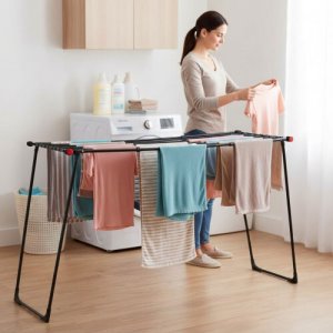 Suszarka na pranie ModernHome Suszarka na pranie teleskopowa stalowa 2