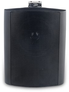 Zestaw czarnych głośników naściennych 8x 4'' ze wzmacniaczem one size 17