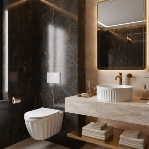 Umywalka nablatowa Rea DUO 3